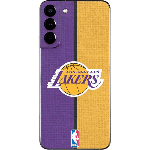 NBA Los Angeles Lakers Canvas Galaxy S22 Plus Skin